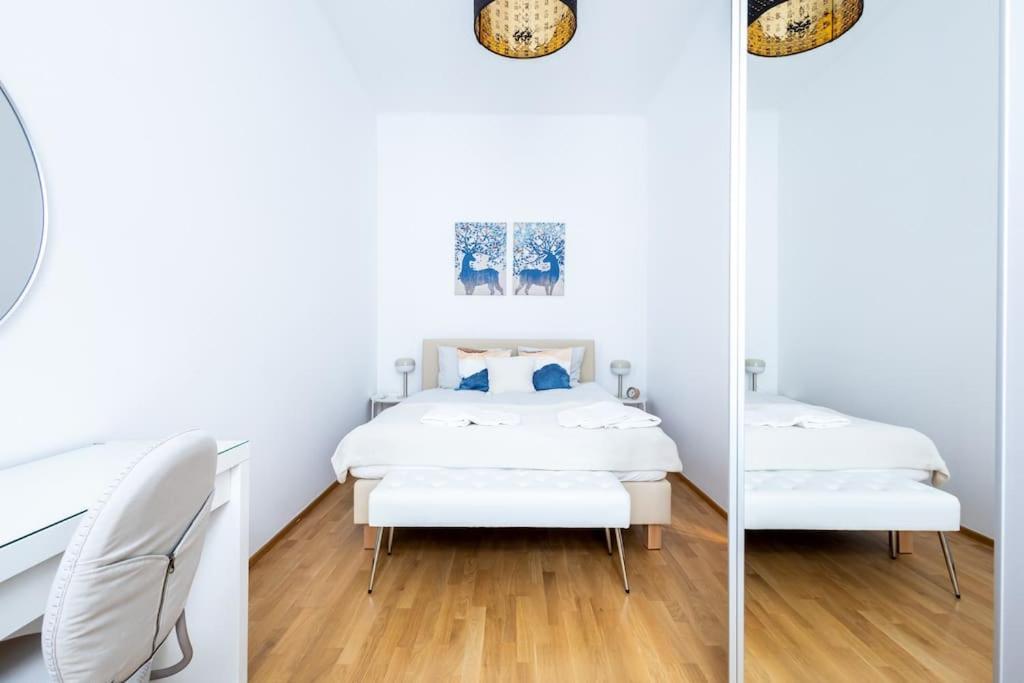 Orestaliving - Spacious 2Br On The Danube Canal เวียนนา ภายนอก รูปภาพ
